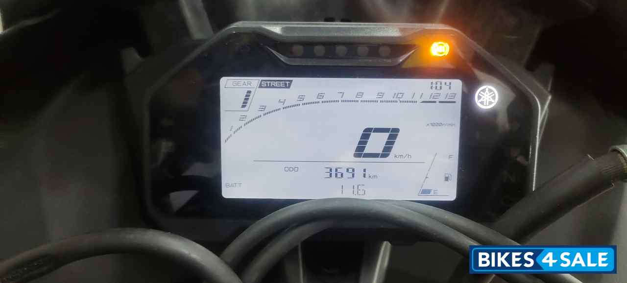 Silver With Blue Yamaha R15M