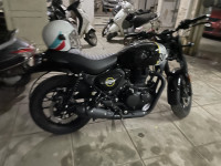 Rebel Black Royal Enfield Hunter 350 Metro