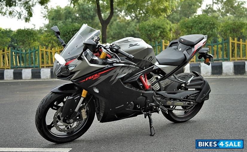 Grey Black TVS Apache RR 310