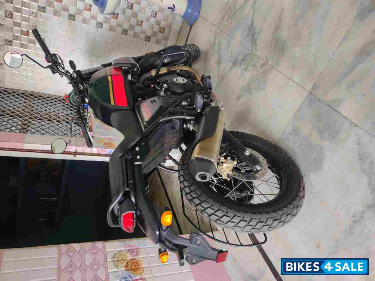 Blazing Black Royal Enfield Scram 411