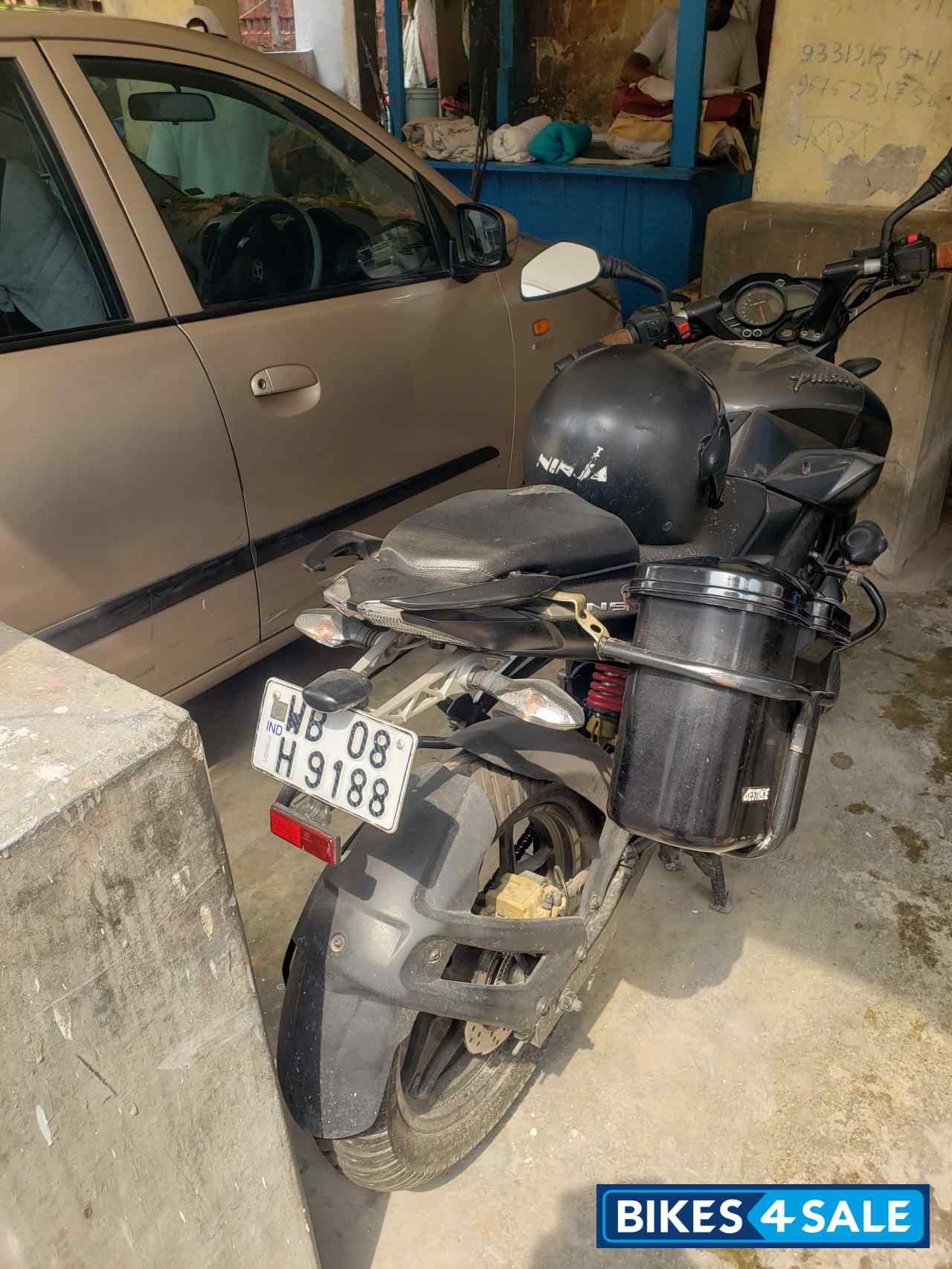 Glossy Pewter Grey+ Bajaj Pulsar NS 160