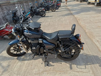 Blue Royal Enfield Meteor 350 Stellar