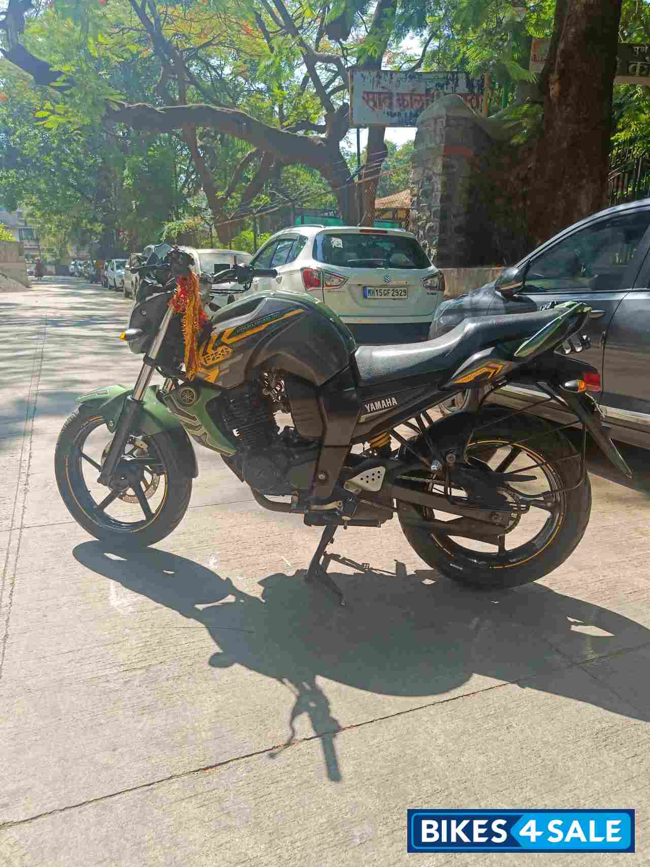 Military Green Yamaha FZ-S