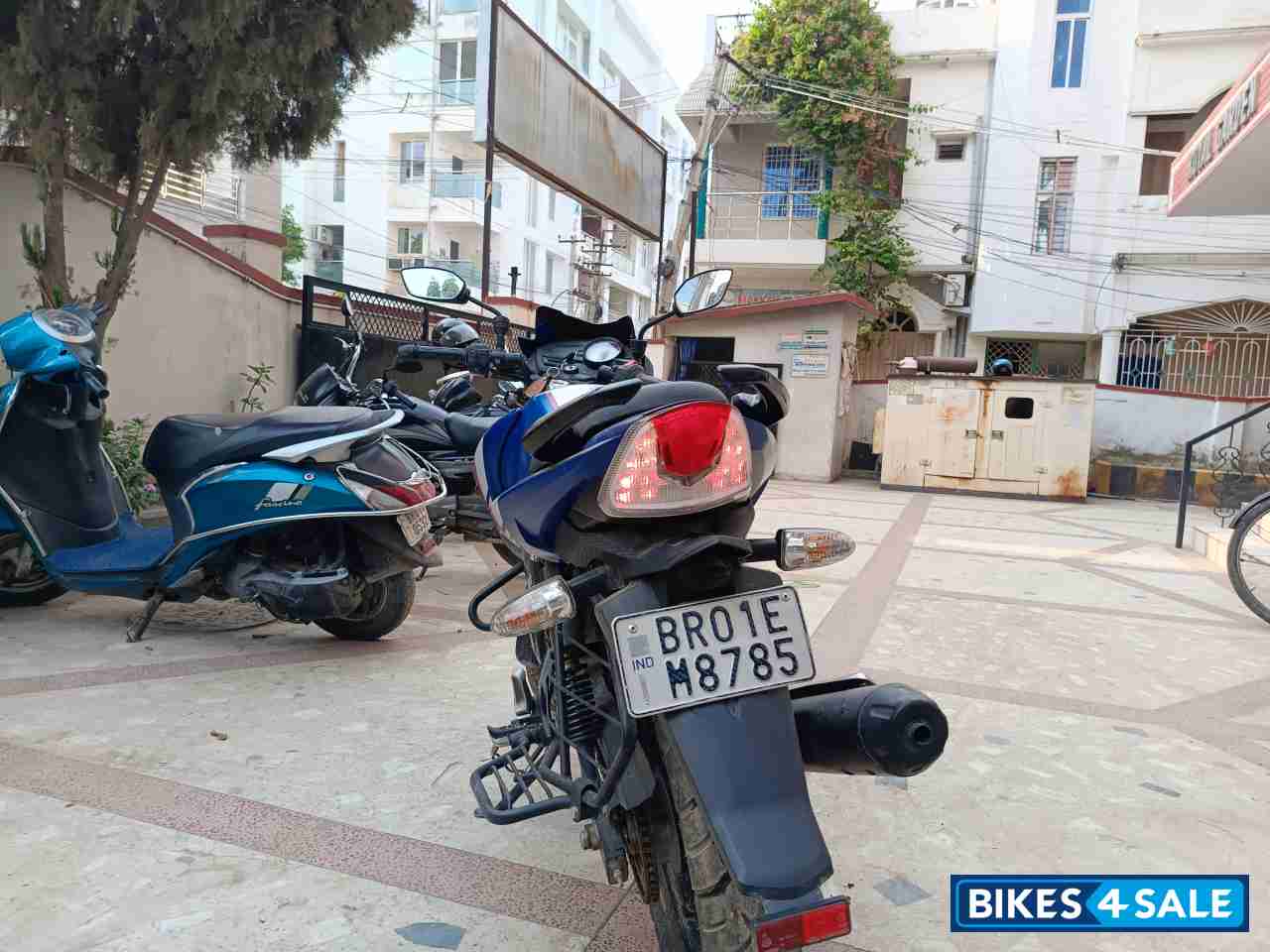 Matt Blue TVS Apache RTR 160 2020