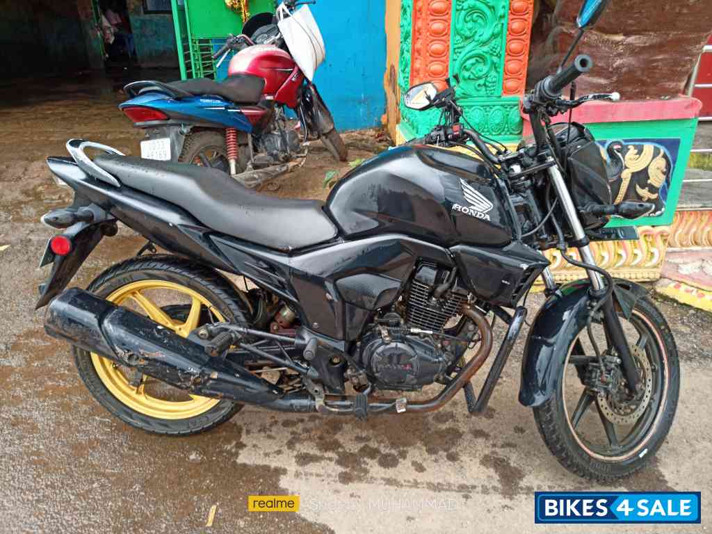 Matt Black Honda CB Trigger