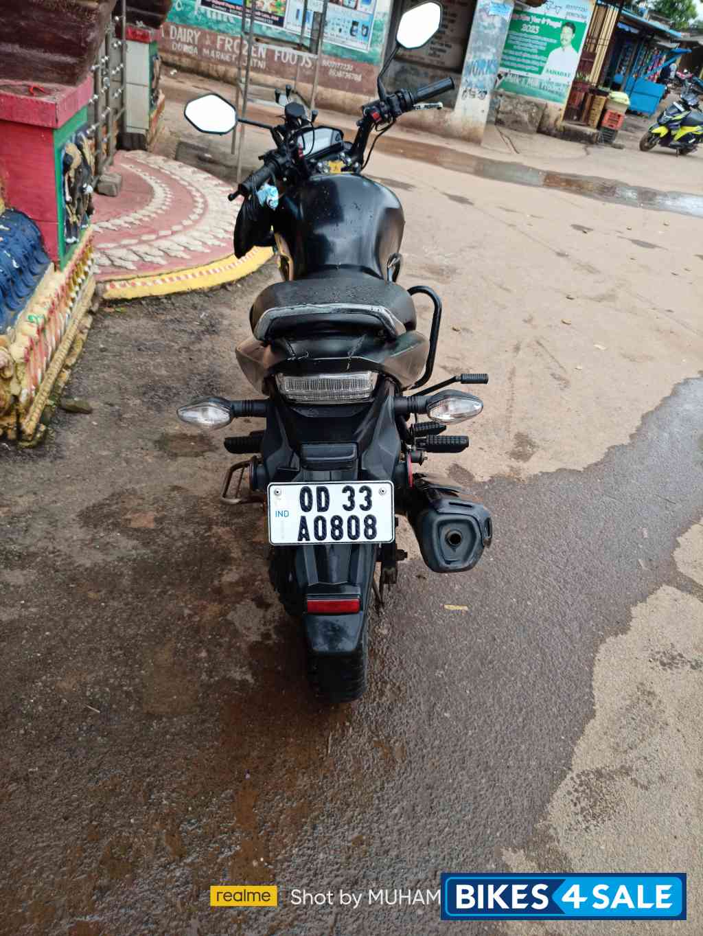 Matt Black Honda CB Trigger