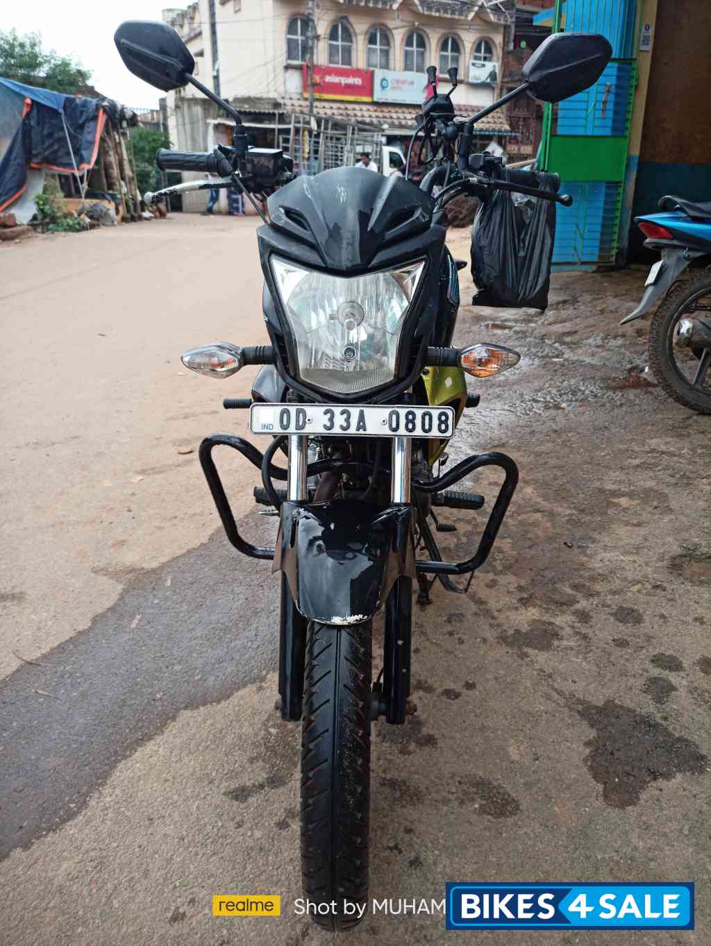 Matt Black Honda CB Trigger