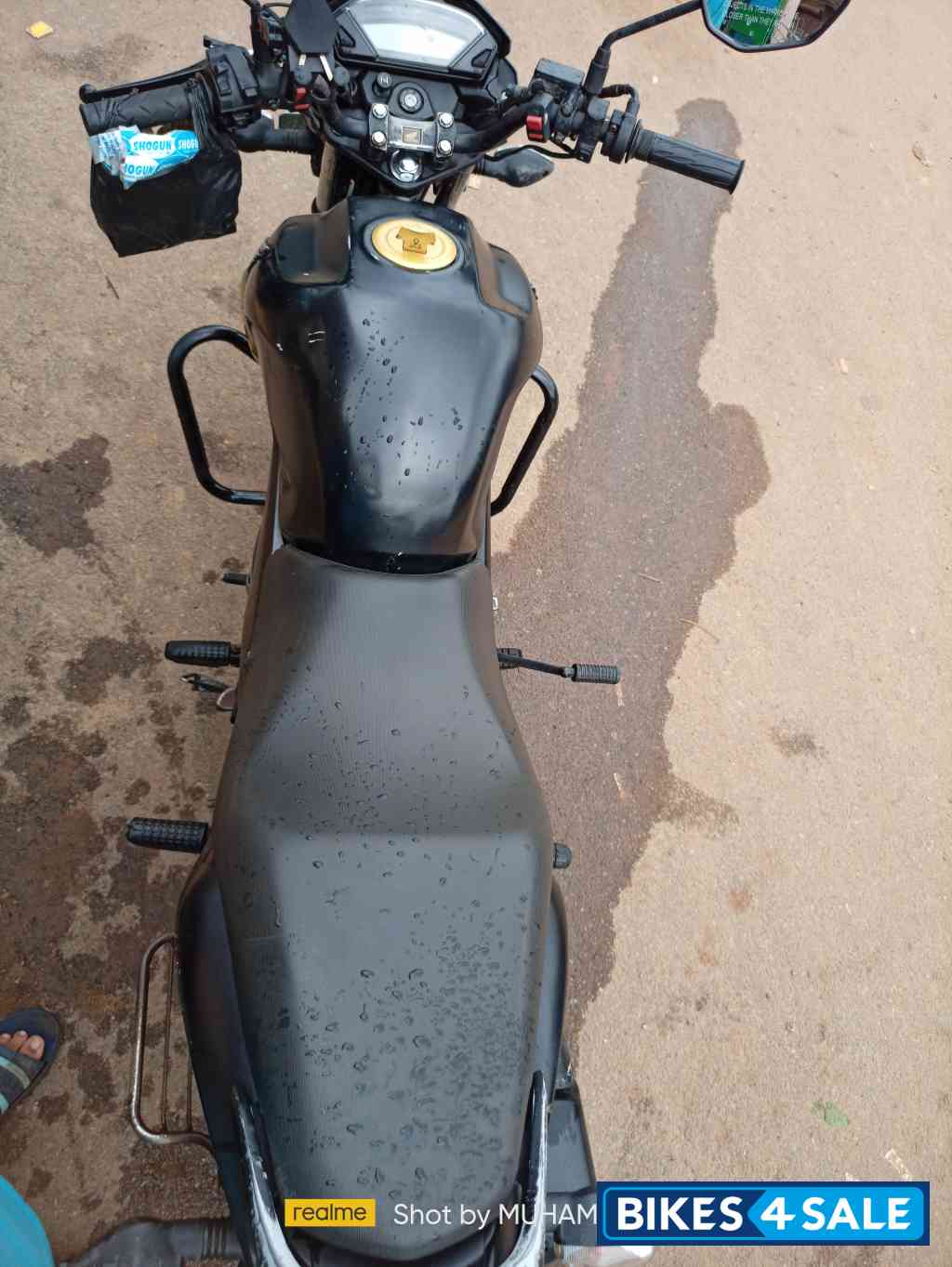 Matt Black Honda CB Trigger