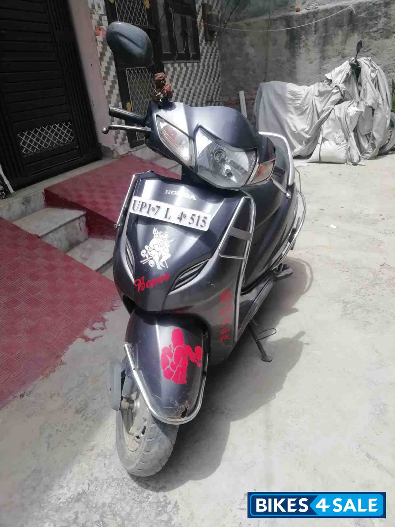 Grey Honda Activa 3G