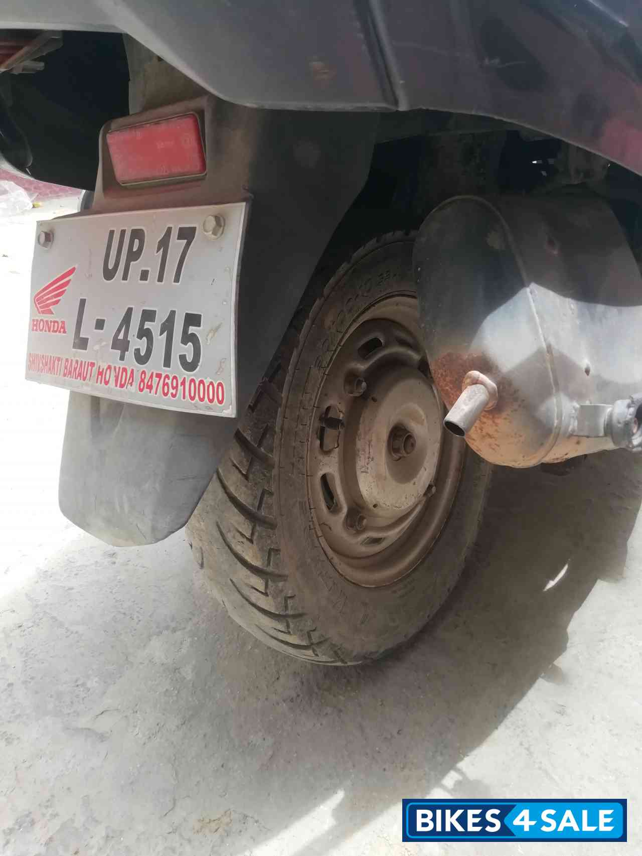 Grey Honda Activa 3G