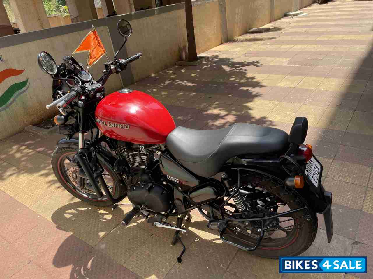 Roving Red And Black Royal Enfield Thunderbird X 350
