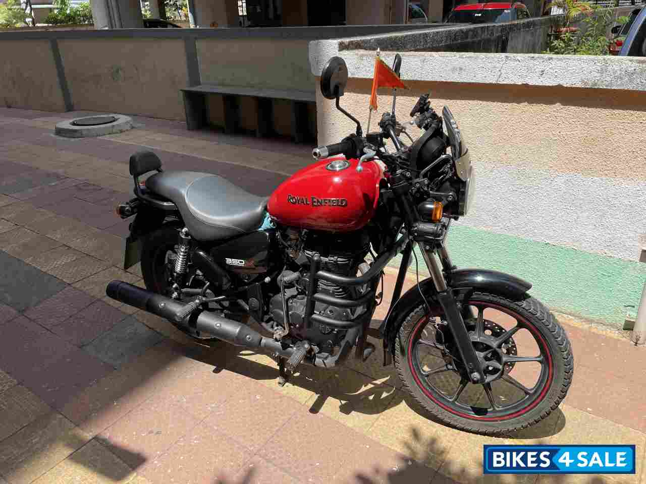 Roving Red And Black Royal Enfield Thunderbird X 350