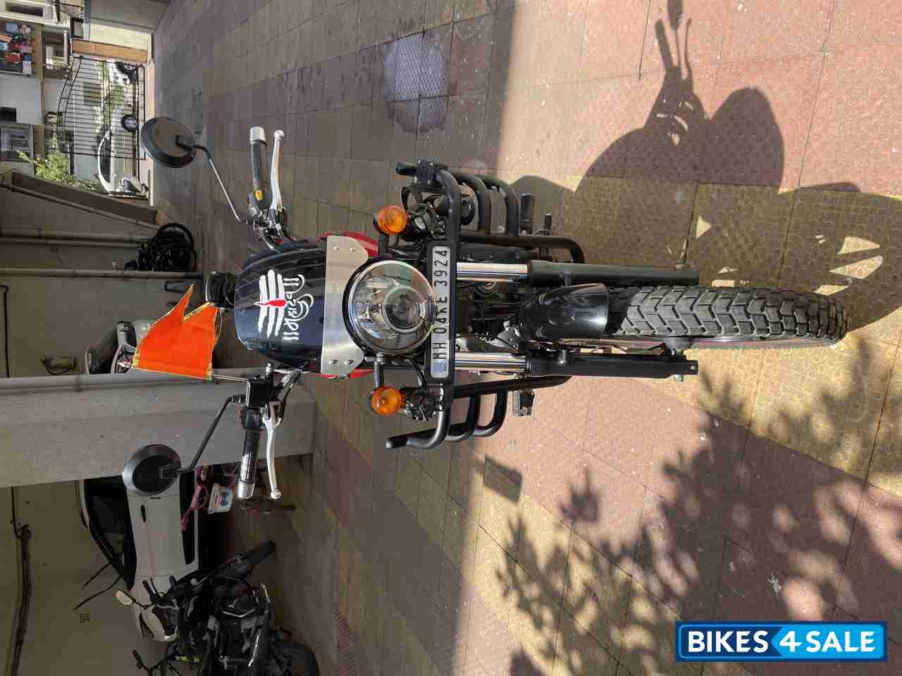 Roving Red And Black Royal Enfield Thunderbird X 350