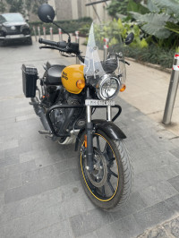 Yellow Royal Enfield Meteor 350 Fireball