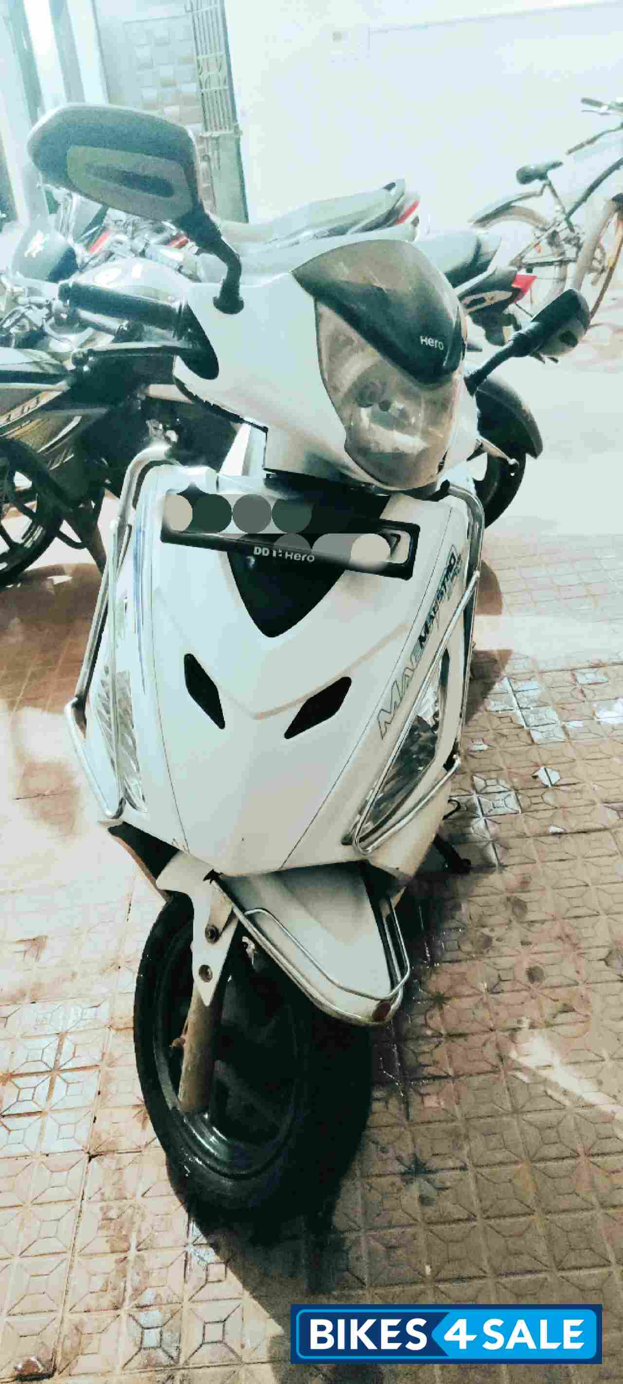 White Hero Maestro Edge 110 BS6