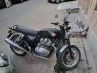 Black Royal Enfield Interceptor 650 Twin