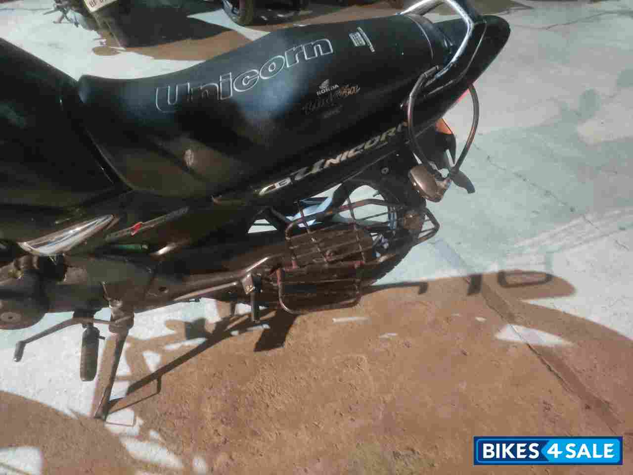 Black Honda CB Unicorn