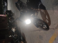 Black Honda CB Unicorn