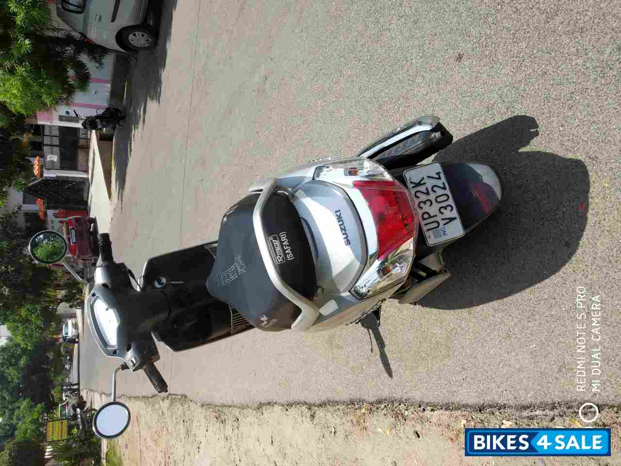 Silver Suzuki Access 125