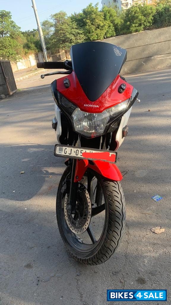 Red & White Honda CBR 150R