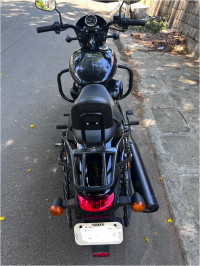 Black Harley Davidson Street 750