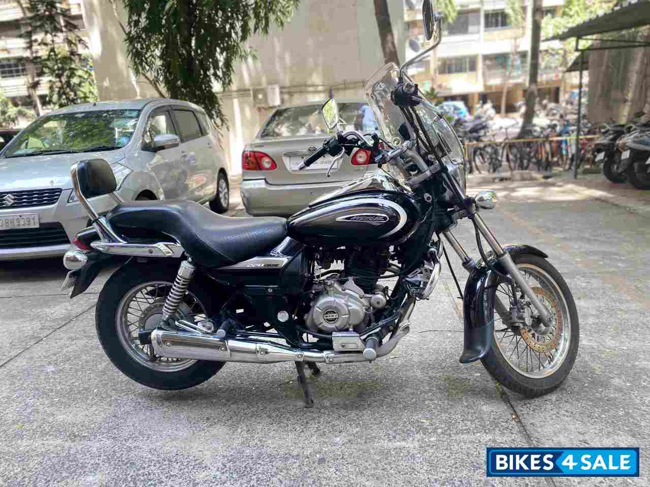 Dark Brown Bajaj Avenger Street 220 BS6