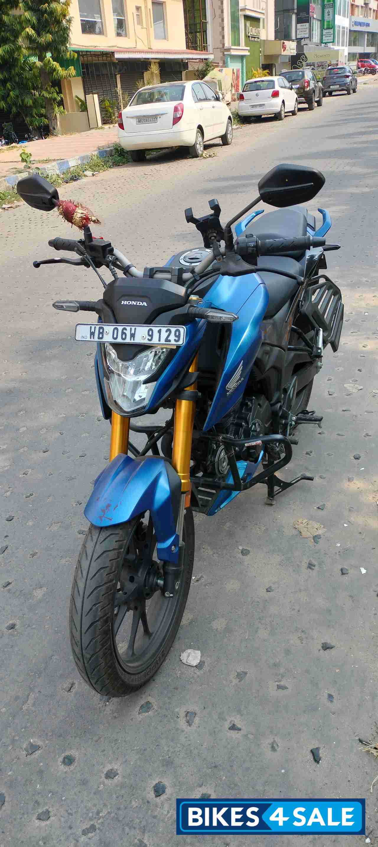 Matt Blue Honda Hornet 2.0