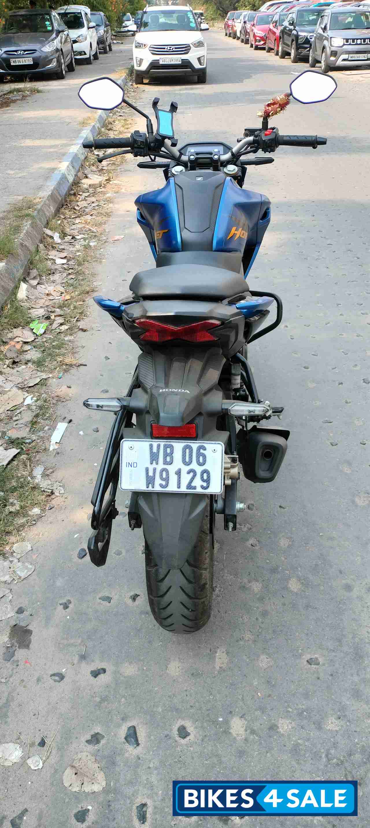 Matt Blue Honda Hornet 2.0