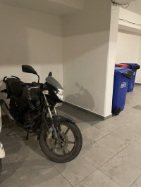 Black TVS Apache RTR 160