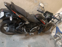 Black Bajaj Pulsar 125 Split Seat