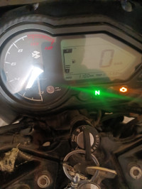 Black Bajaj Pulsar 125 Split Seat