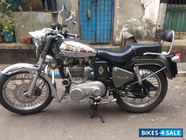 Military Green Chrome Royal Enfield Bullet Machismo A350