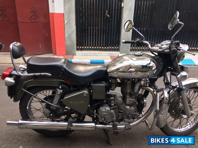 Military Green Chrome Royal Enfield Bullet Machismo A350