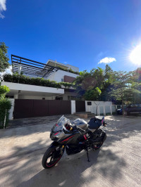 Black Red TVS Apache RR 310