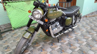Green Jawa forty two BS6