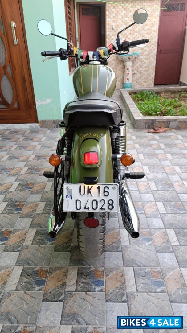 Green Jawa forty two BS6