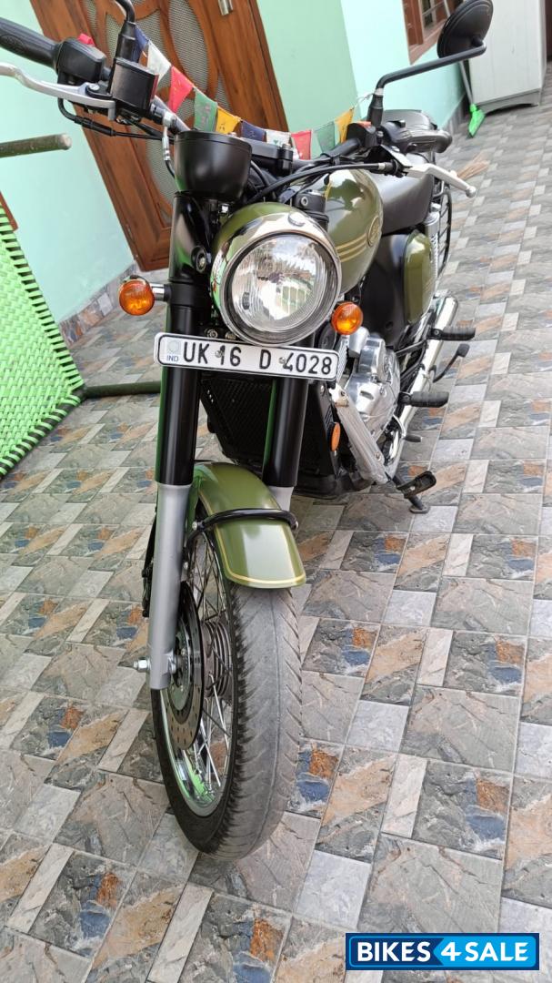 Green Jawa forty two BS6