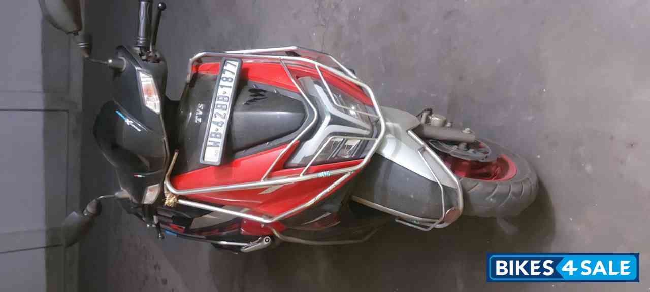 Red ,black TVS NTORQ 125 Race Edition BS6