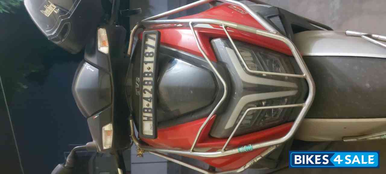 Red ,black TVS NTORQ 125 Race Edition BS6