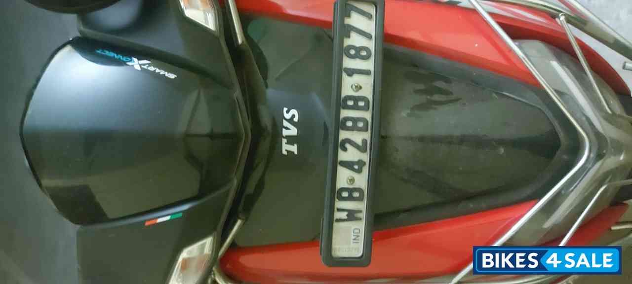 Red ,black TVS NTORQ 125 Race Edition BS6