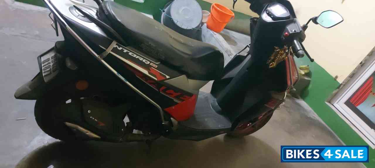 Red ,black TVS NTORQ 125 Race Edition BS6