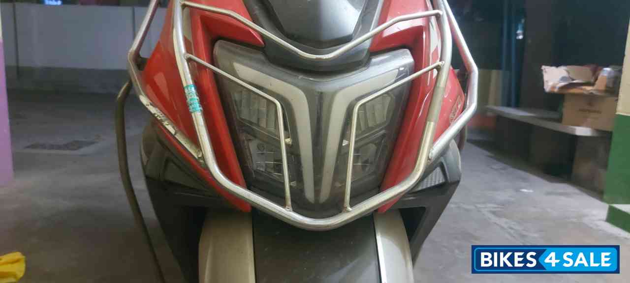 Red ,black TVS NTORQ 125 Race Edition BS6