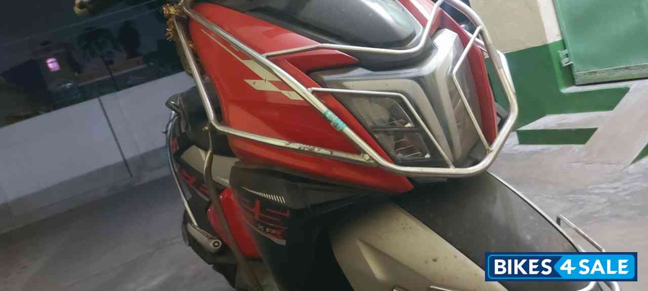 Red ,black TVS NTORQ 125 Race Edition BS6