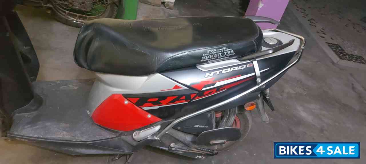 Red ,black TVS NTORQ 125 Race Edition BS6