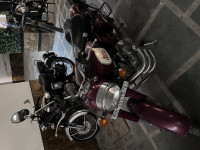 Maroon Royal Enfield Classic 500
