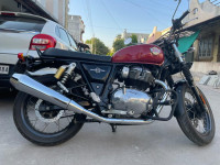 Red Royal Enfield  Interceptor650