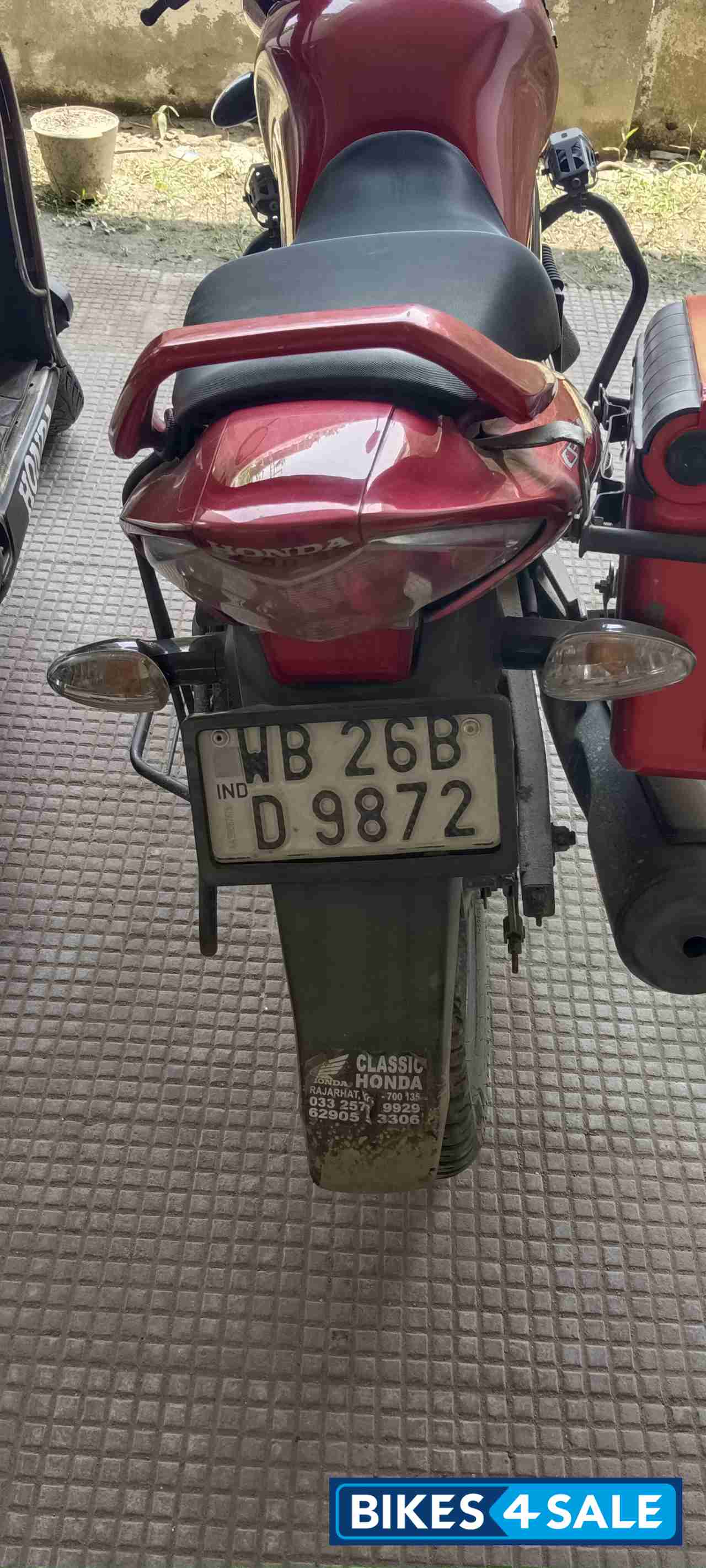 Red Honda Unicorn Red Honda Unicorn