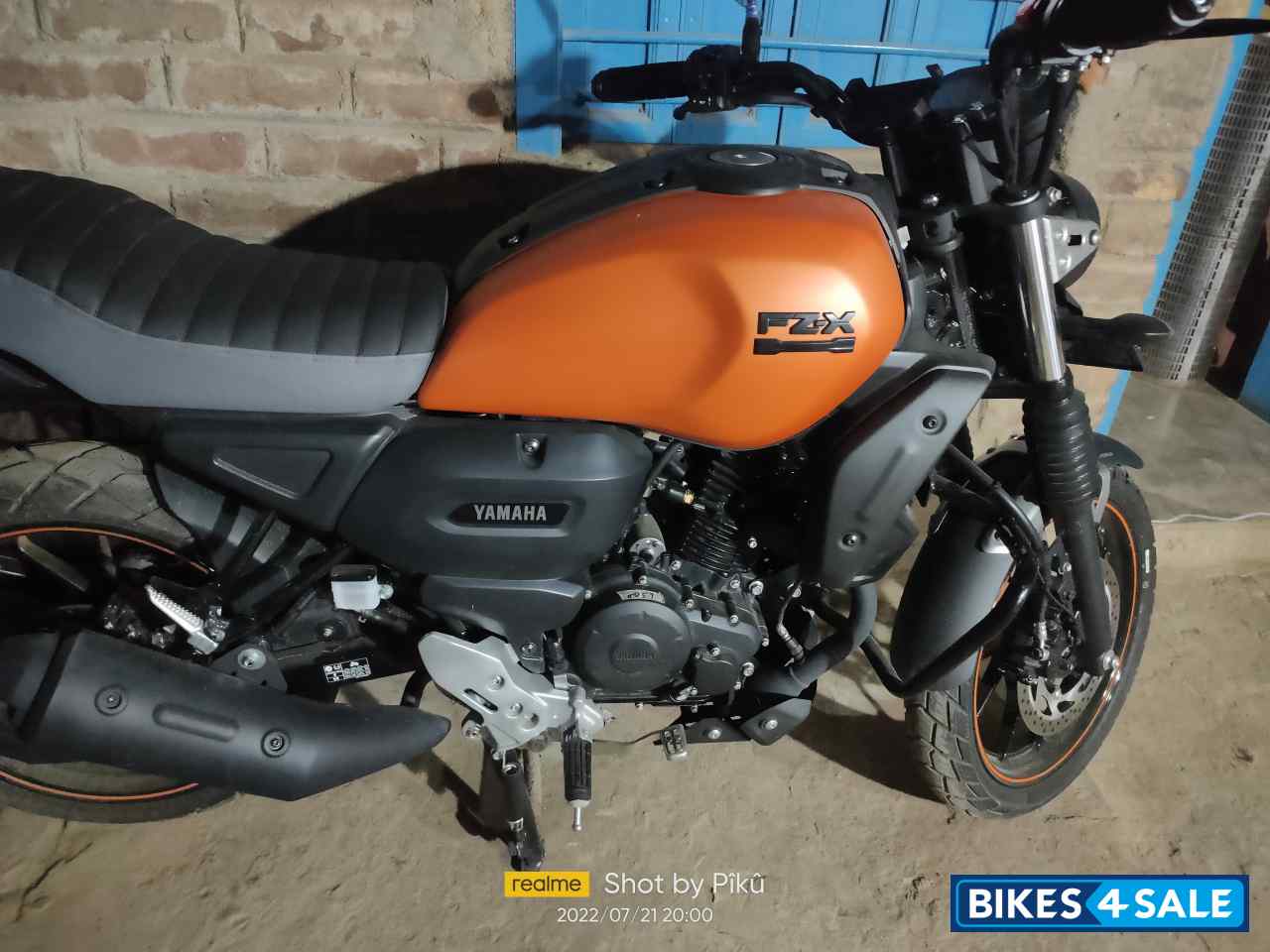 Mat Dull Orange Meta Yamaha FZ-X