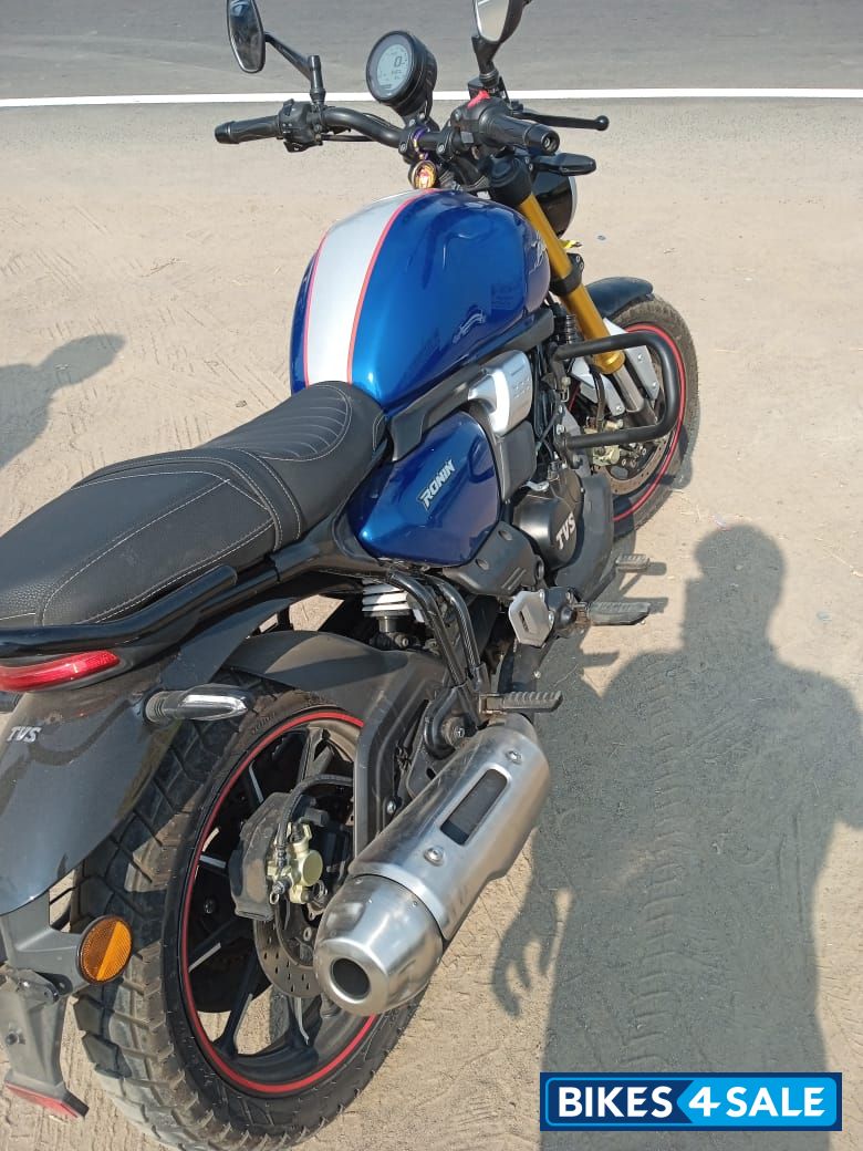 Blue TVS Ronin DS