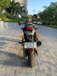 Graphite And Red Royal Enfield Scram 411